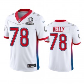 Camiseta Hombre NFL Indianapolis Colts Ryan Kelly 78 Game Blanco 2022 AFC Pro Bowl